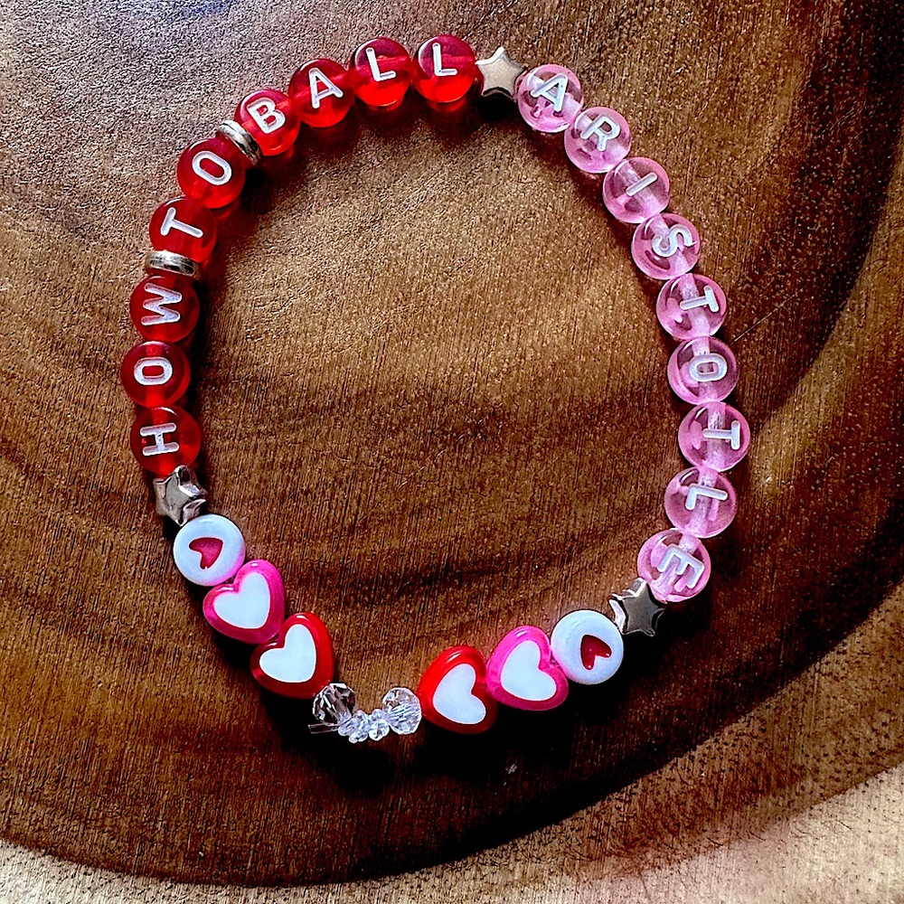 5 for $20 Taylor Swift Friendship Beaded Bracelet
“How To Ball…Aristotle”